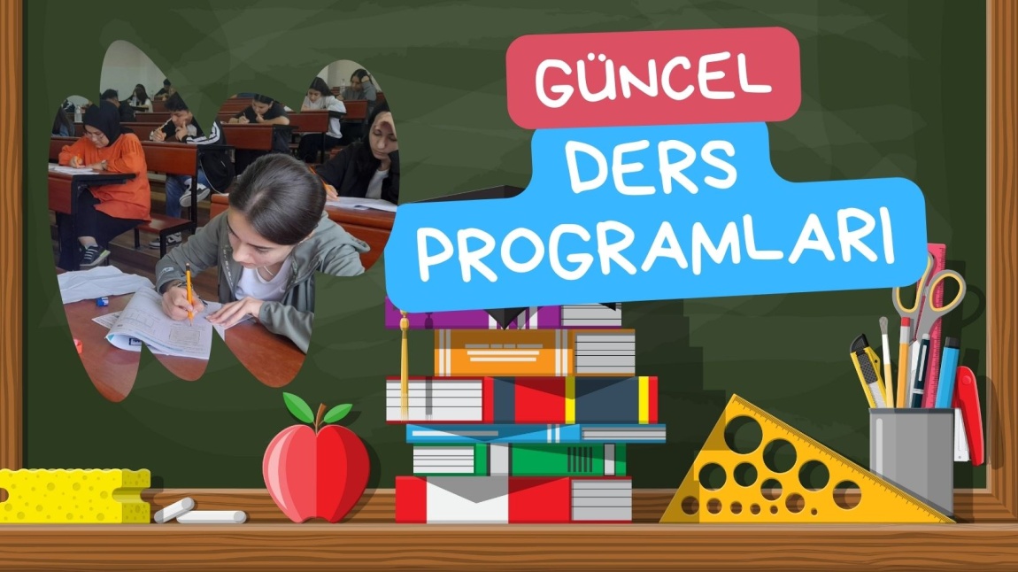 Güncel Haftalık Ders Programları - 15 Temmuz Şehitler Anadolu Lisesi